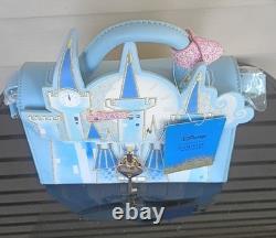 Danielle Nicole Disney Cinderella Castle Crossbody Top Handle Purse Bag NWT