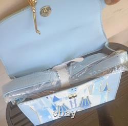 Danielle Nicole Disney Cinderella Castle Crossbody Top Handle Purse Bag NWT