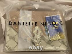 Danielle Nicole Disney Cinderella Monogram Crossbody Bag Gus Gus Blue Birds NWT