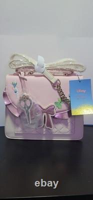 Danielle Nicole Disney Cinderella Sewing Mice Crossbody Convertible Handbag Nwt