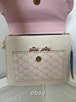 Danielle Nicole Disney Cinderella Sewing Mice Crossbody Convertible Handbag Nwt