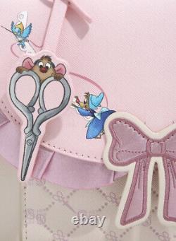 Danielle Nicole Disney Cinderella Sewing Mice Crossbody New
