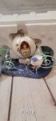 Department 56 Disney Cinderella It's Almost Midnight Figurine Carriage New