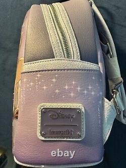 Disney 100 Cinderella Lenticular Rags To Ballgown Loungefly Mini Backpack Nwt