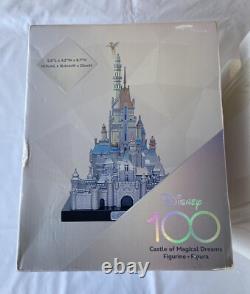 Disney 100 Disney Cinderella Castle of Magical Dreams Figure Statue New