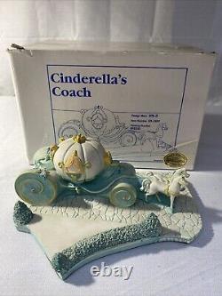Disney 1990 Cinderella's Coach 978-D crafted for Goebel Olszewski Design New