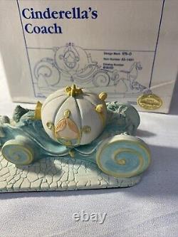 Disney 1990 Cinderella's Coach 978-D crafted for Goebel Olszewski Design New