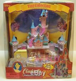 Disney 1995 Bluebird Polly Pocket Cinderella Enchanted Castle NEW Sealed VGC