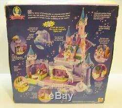 Disney 1995 Bluebird Polly Pocket Cinderella Enchanted Castle NEW Sealed VGC