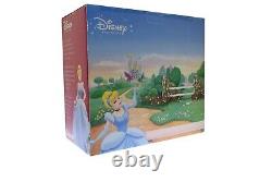 Disney 2003 Porcelain Brass Key Keepsake Cinderella Doll & Royal Horse NIB
