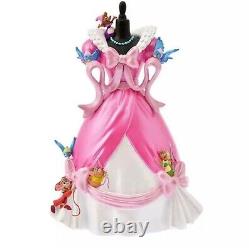 Disney 2021 Figure Cinderella Pink Dress with Jack Gus and the blue birds NEW FS