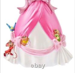 Disney 2021 Figure Cinderella Pink Dress with Jack Gus and the blue birds NEW FS