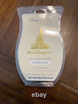 Disney 50th Anniversary Cinderella Castle Scentsy Warmer with Scented Wax Brick