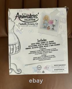 Disney Animators' Collection Cinderella Accessory Set Very Rare