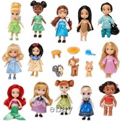 Disney Animators' Collection Mini Doll Gift Set 5H Ships Now & Worldwide NEW