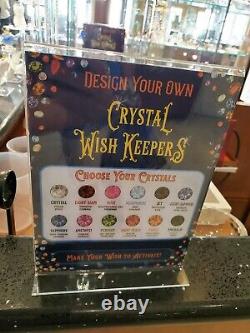 Disney Arribas CRYSTAL FILLED CINDERELLA GLASS SLIPPER! You Choose Colors! Parks