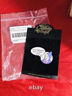 Disney Auctions Film Quote #1 Fairy Godmother LE Pin