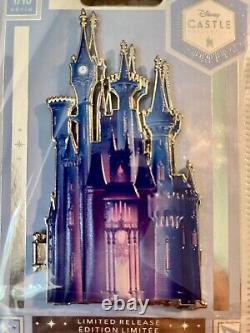 Disney CINDERELLA Castle JUMBO Pin Collection Limited Release Edition 1/10 NEW