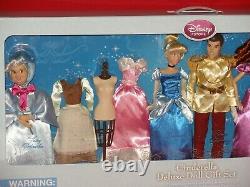 Disney CINDERELLA Deluxe Doll Set Gift Play Toy Lady Tremaine Drizella Anastasia