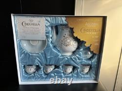 Disney CINDERELLA Limited Edition 3000 Fine China Tea Set Pot Gold Foil TeaPot
