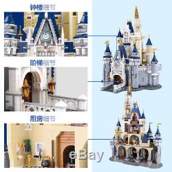 Disney Castle Cinderella Princess Castle City 4080 pcs Building Blocks Bricks