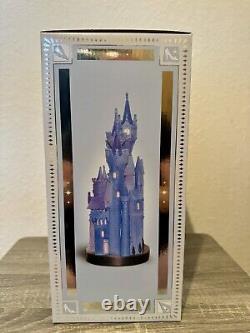 Disney Castle Collection Cinderella Castle Light-Up Figurine 1/10 Brand New