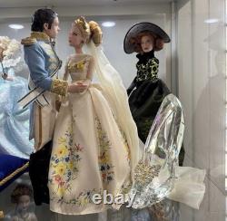 Disney Cinderella 12 in Collector Fashion Doll Lot with Prince & Accessories