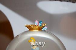 Disney Cinderella 2003 Glow Bowl with characters from movie attached beautiful