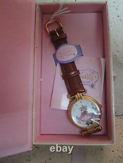 Disney Cinderella 45TH ANNIVERSARY WATCH CINDERELLA DRESS WITH BIRDS new box