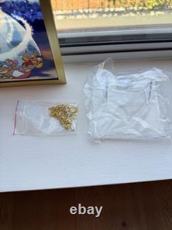 Disney Cinderella 45th Anniversary Limited Edition Stained Glass New in Box