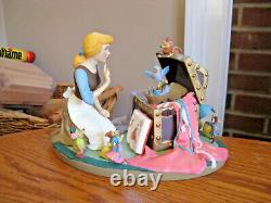 Disney Cinderella 45th Anniversary Music Box Musical Figurine 1995 NIB