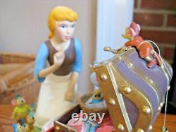 Disney Cinderella 45th Anniversary Music Box Musical Figurine 1995 NIB