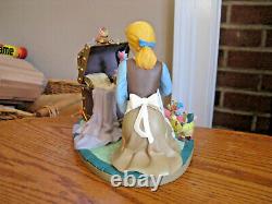 Disney Cinderella 45th Anniversary Music Box Musical Figurine 1995 NIB