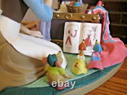 Disney Cinderella 45th Anniversary Music Box Musical Figurine 1995 NIB