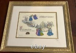 Disney Cinderella 50th Anniversary Framed 5 Pin Set