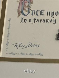 Disney Cinderella 50th Anniversary Framed 5 Pin Set