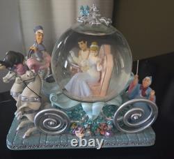 Disney Cinderella 50th Anniversary So This Is Love Musical Snow Globe