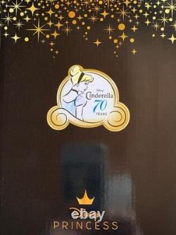 Disney Cinderella 70th Anniversary Figure Pink Dress Initial Design Japan