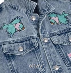 Disney Cinderella 75th Anniversary Denim Jacket by Cakeworthy Size XL NWT