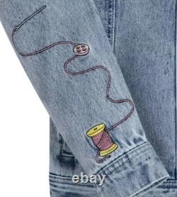 Disney Cinderella 75th Anniversary Denim Jacket by Cakeworthy Size XL NWT