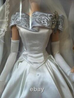 Disney Cinderella And Prince Charming Limited Edition Wedding Doll Set 70th