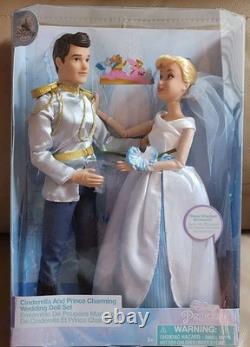 Disney Cinderella And Prince Wedding Doll Set