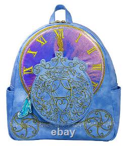 Disney Cinderella Backpack, Limited Edition, Pink Iridescent and Blue