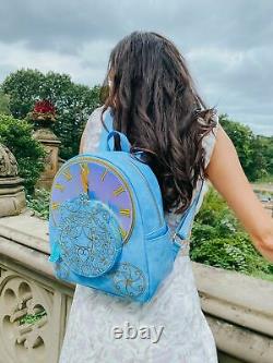 Disney Cinderella Backpack, Limited Edition, Pink Iridescent and Blue