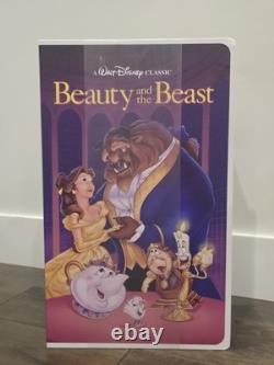 Disney Cinderella & Beauty and the Beast VHS Boxed Throw Blanket Set 50x70 NEW
