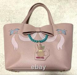 Disney Cinderella Blue Bird Bag Pink & Blue New Shimamura Chiharu Tote Bags