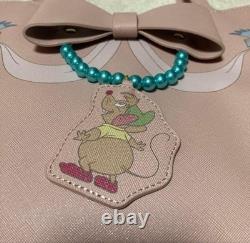 Disney Cinderella Blue Bird Bag Pink & Blue New Shimamura Chiharu Tote Bags