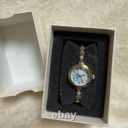 Disney Cinderella Breath Watch Alloy Case Beaded Bracelet 16cm New Box Disney Cinderella Breath Watch Alloy Case Beaded Bracelet 16cm New Box