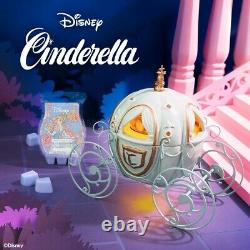 Disney Cinderella Carriage Scentsy Warmer- NEVER USED- BRAND NEW with wax melt