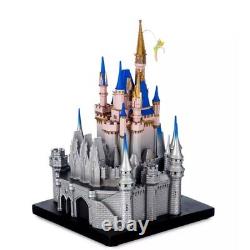 Disney Cinderella Castle Figurine Walt Disney World Disney 100 NIB